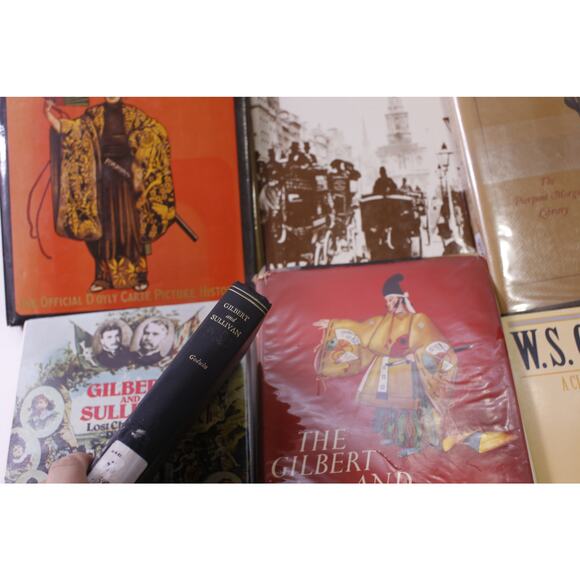 Gilbert and Sullivan, Book Lot, Set of 9, Victorian, Theater, ~ 250903-WH 1170 - Picture 7 of 10